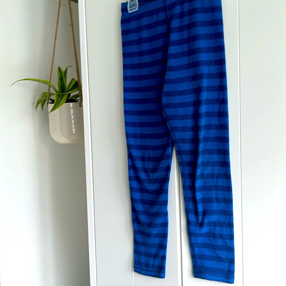 MEC Fireside Fleece Legging Pants Unisex BLUE